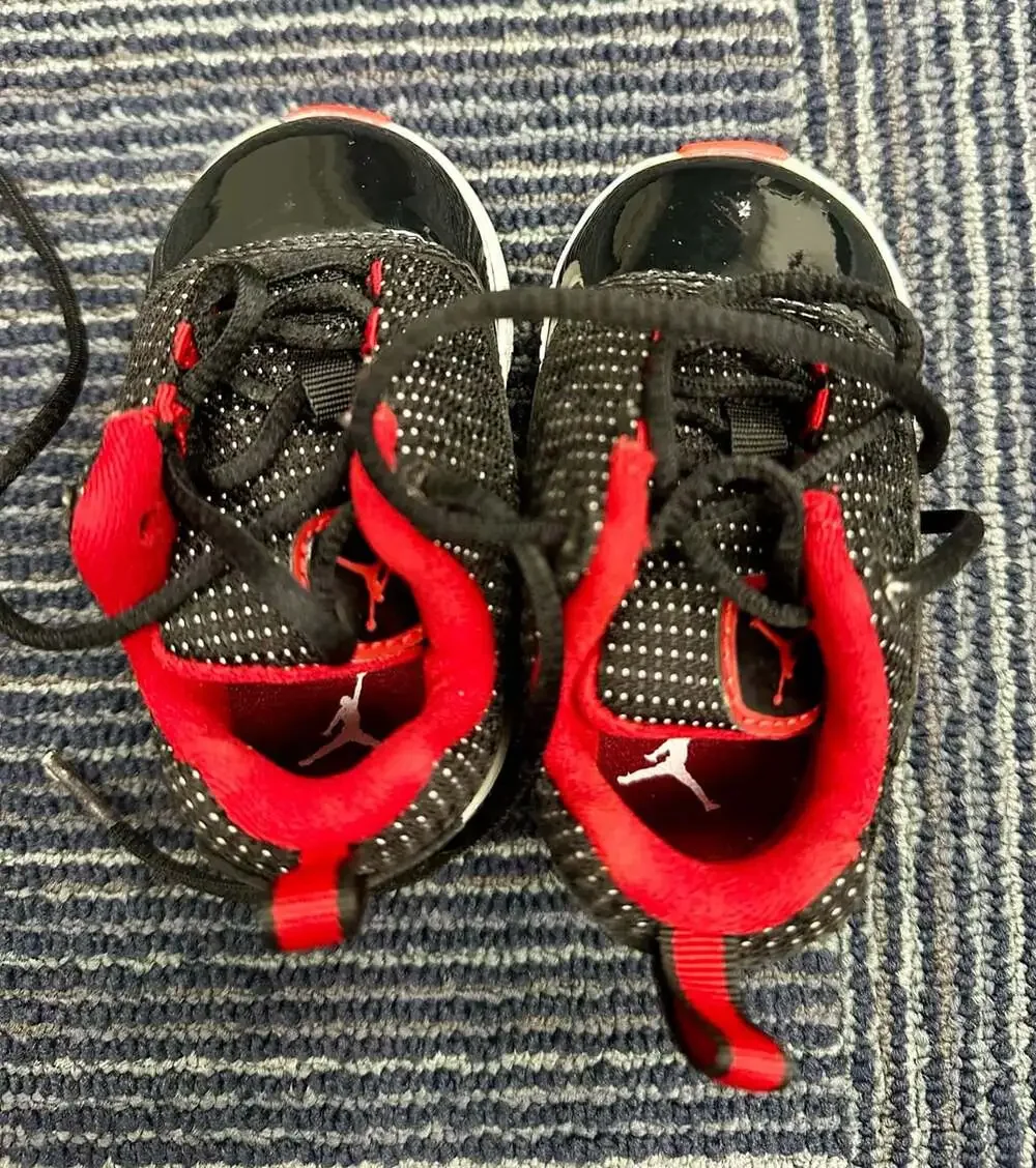 Jordan 3C Black Red Sneakers